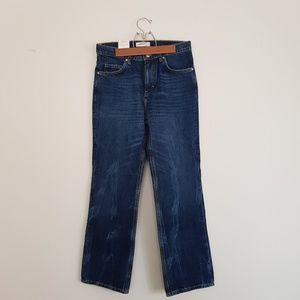 ZARA High Waisted Straight Jean US 2